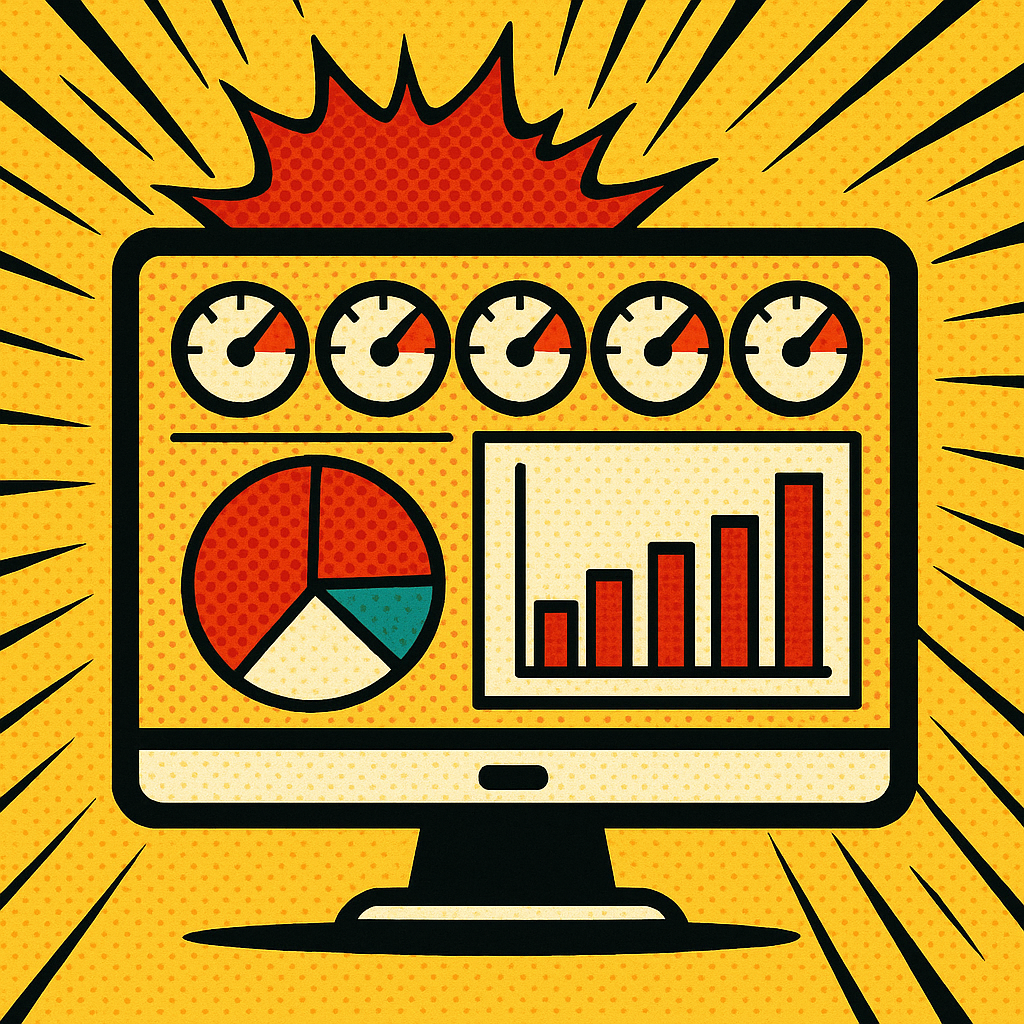 Tableau de bord de reporting financier (CA, tresorerie, previsionnel)