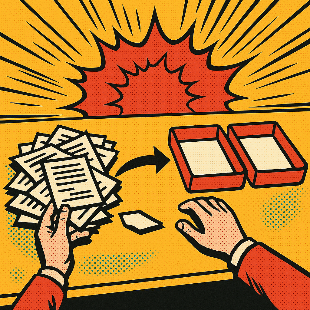 Structurer la gestion administrative d une entreprise : des piles eparses transformees en circuits organises