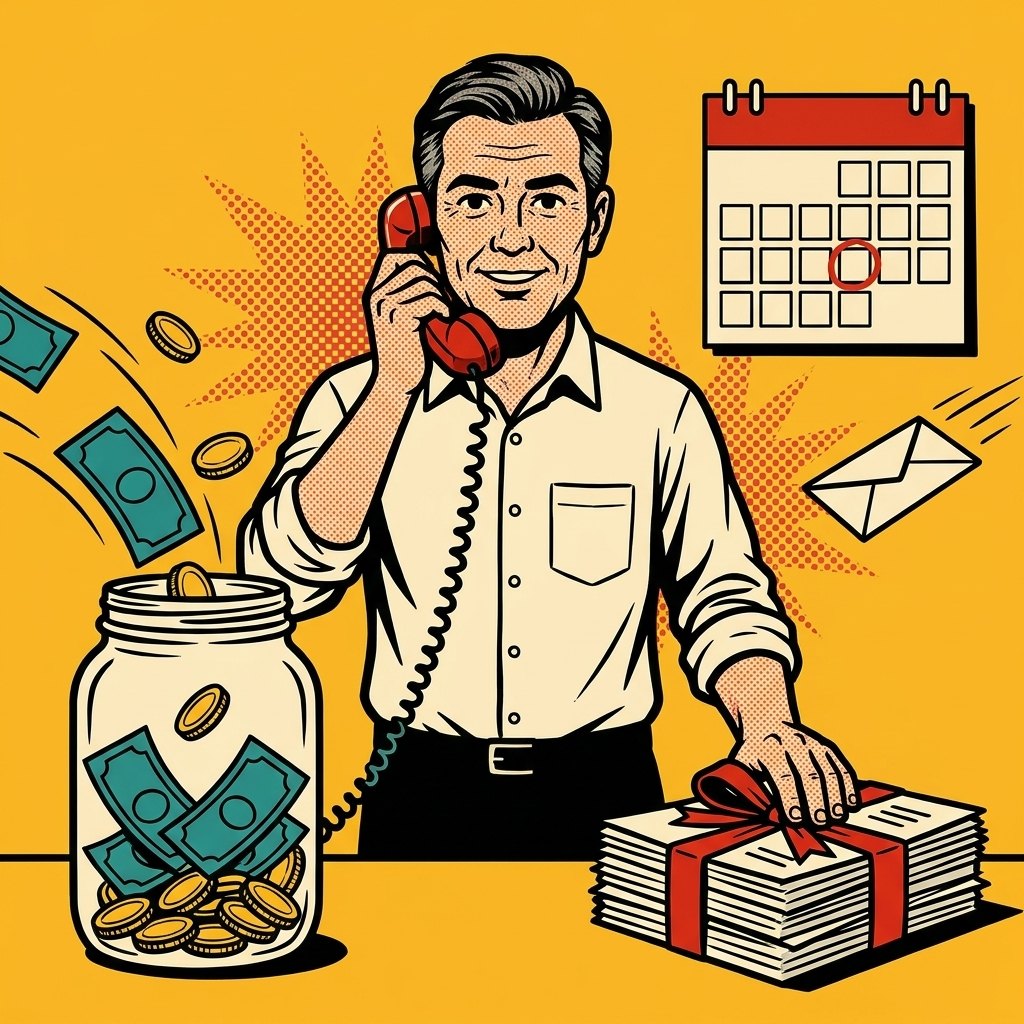 Relancer une facture impayée : un dirigeant appelle son client, sereinement, et l'argent qui dormait dehors rentre dans la trésorerie